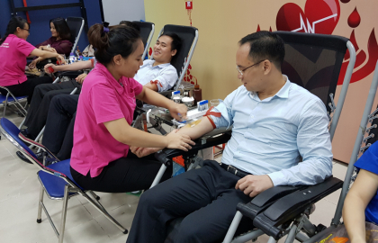 Lời kêu gọi CBNV DMC tham gia hiến máu